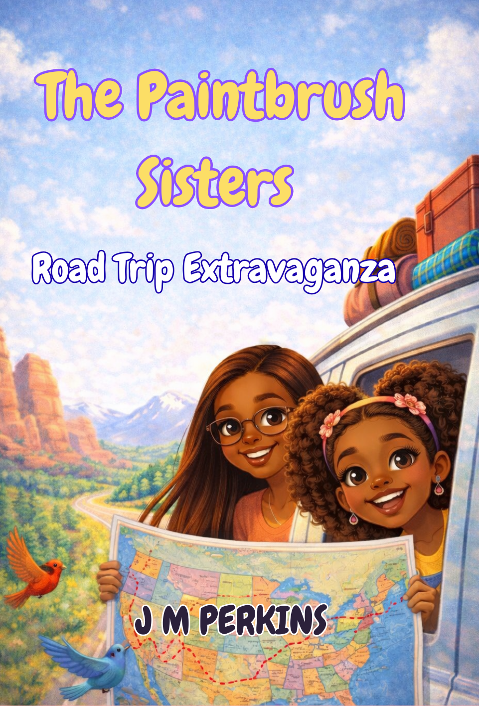 The Paintbrush Sisters: Road Trip Extravaganza
